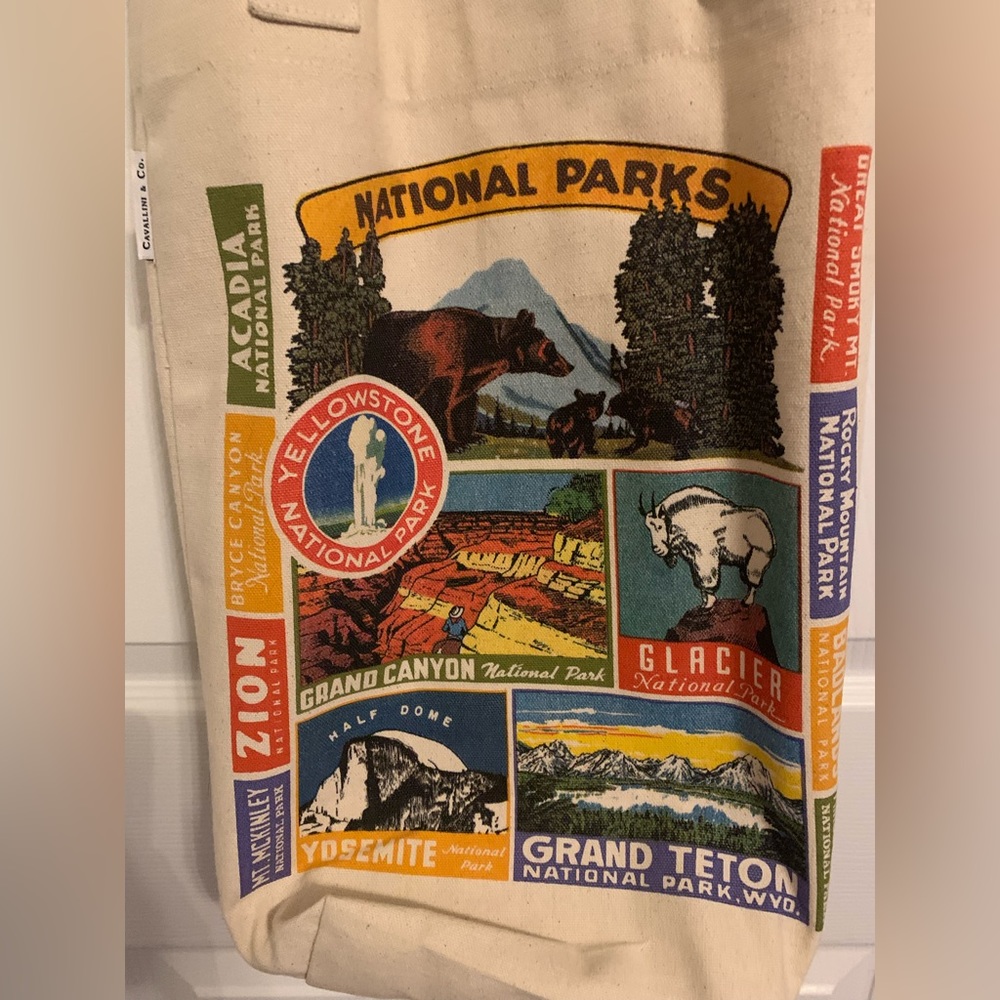 National Parks tote bag